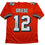 Autographed/Signed Bob Griese Miami Orange Football Jersey JSA COA