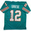 Autographed/Signed Bob Griese Miami Teal Football Jersey JSA COA
