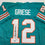Autographed/Signed Bob Griese Miami Teal Football Jersey JSA COA