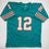 Autographed/Signed Bob Griese Miami Teal Football Jersey JSA COA