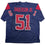 Autographed/Signed Will Anderson Jr. Houston Blue Alternate Football Jersey JSA COA