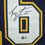 Autographed/Signed Ryan Leaf San Diego Dark Blue Football Jersey Beckett BAS COA