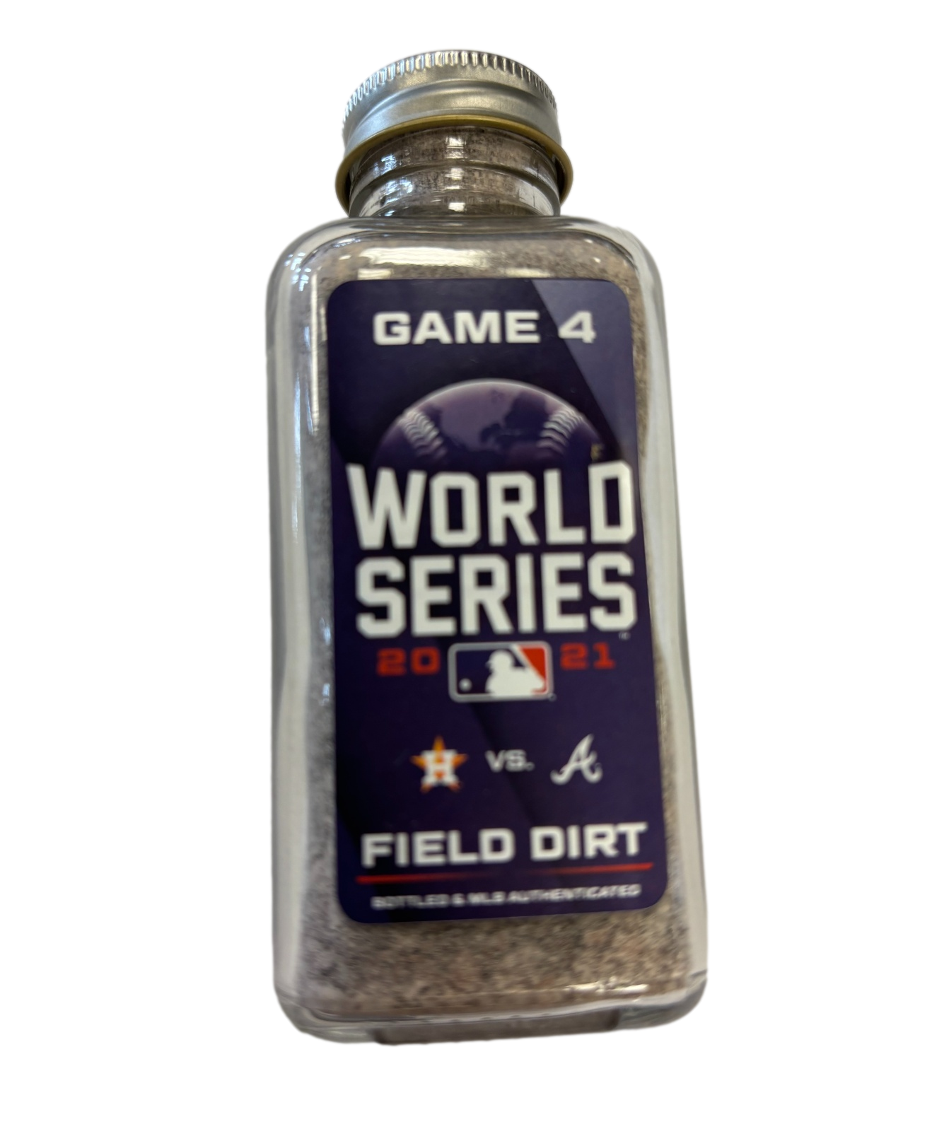 Atlanta Braves 2021 World Series Game 4 Field Used Dirt - MLB Authenticated - Sports Collectibles, Sports Memorabilia, Sports Fan Shop, Sports Gifts
