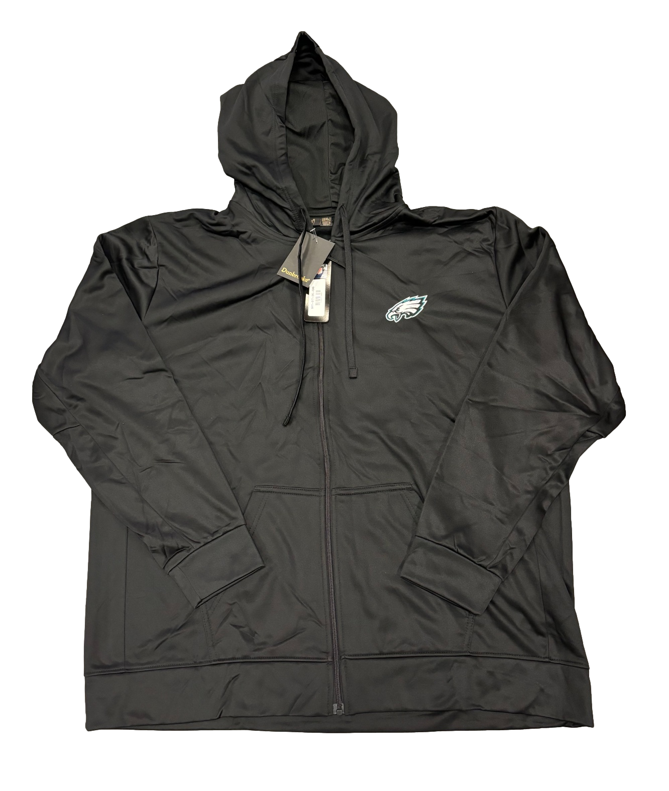 Philadelphia Eagles Dunbrooke Trophy Fleece Full-Zip Hoodie Jacket - Blk (M-3XL) - Sports Collectibles, Sports Memorabilia, Sports Fan Shop, Sports Gifts