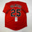 Autographed/Signed Rafael Palmeiro Baltimore Orange Baseball Jersey JSA COA