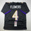 Autographed/Signed Zay Flowers Baltimore Black Football Jersey JSA COA