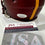 Autographed/Signed Joe Theismann SB XVII Champ Washington Commanders Mini Football Helmet JSA COA