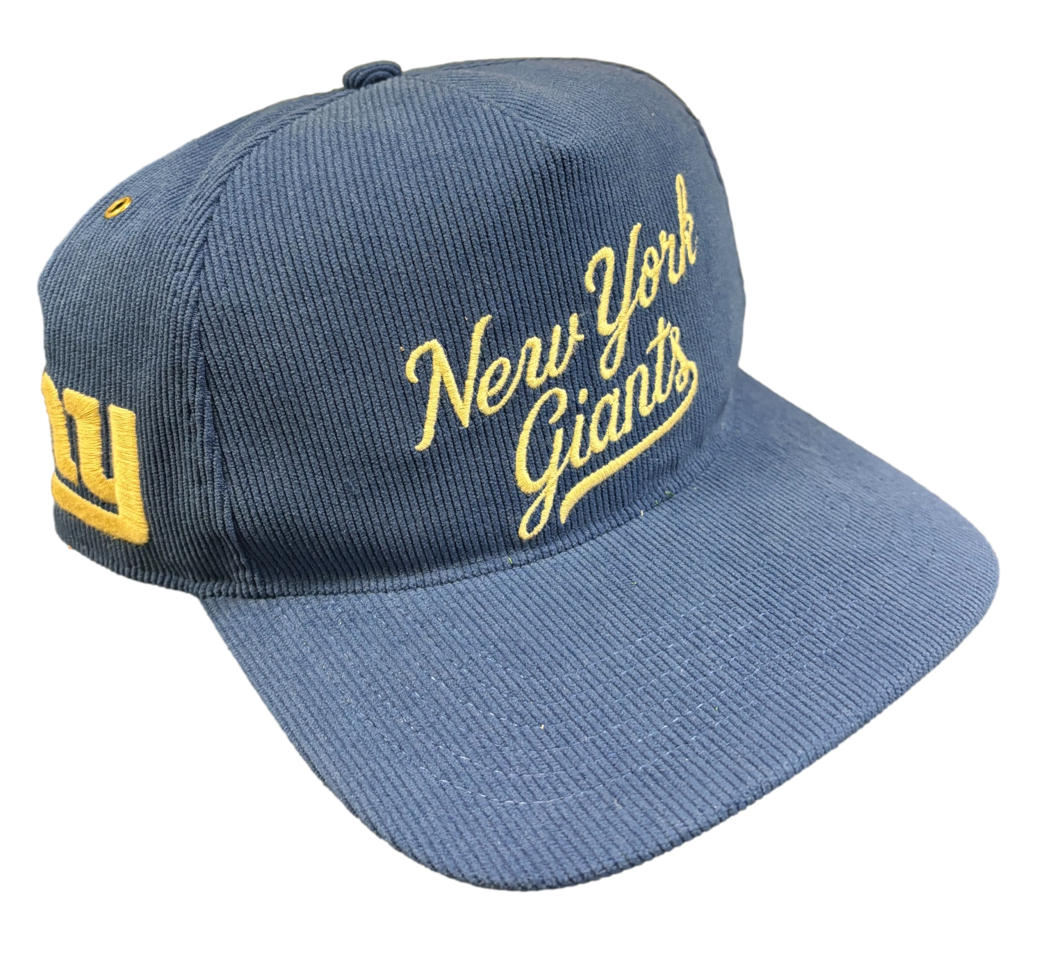 NEW YORK GIANTS ROYAL GOLDEN AGE CORDUROY 47 Strapback Hat - Sports Collectibles, Sports Memorabilia, Sports Fan Shop, Sports Gifts