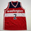 Autographed/Signed John Wall Washington Red Basketball Jersey JSA COA