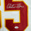 Autographed/Signed Christian Okoye Kansas City White Football Jersey JSA COA