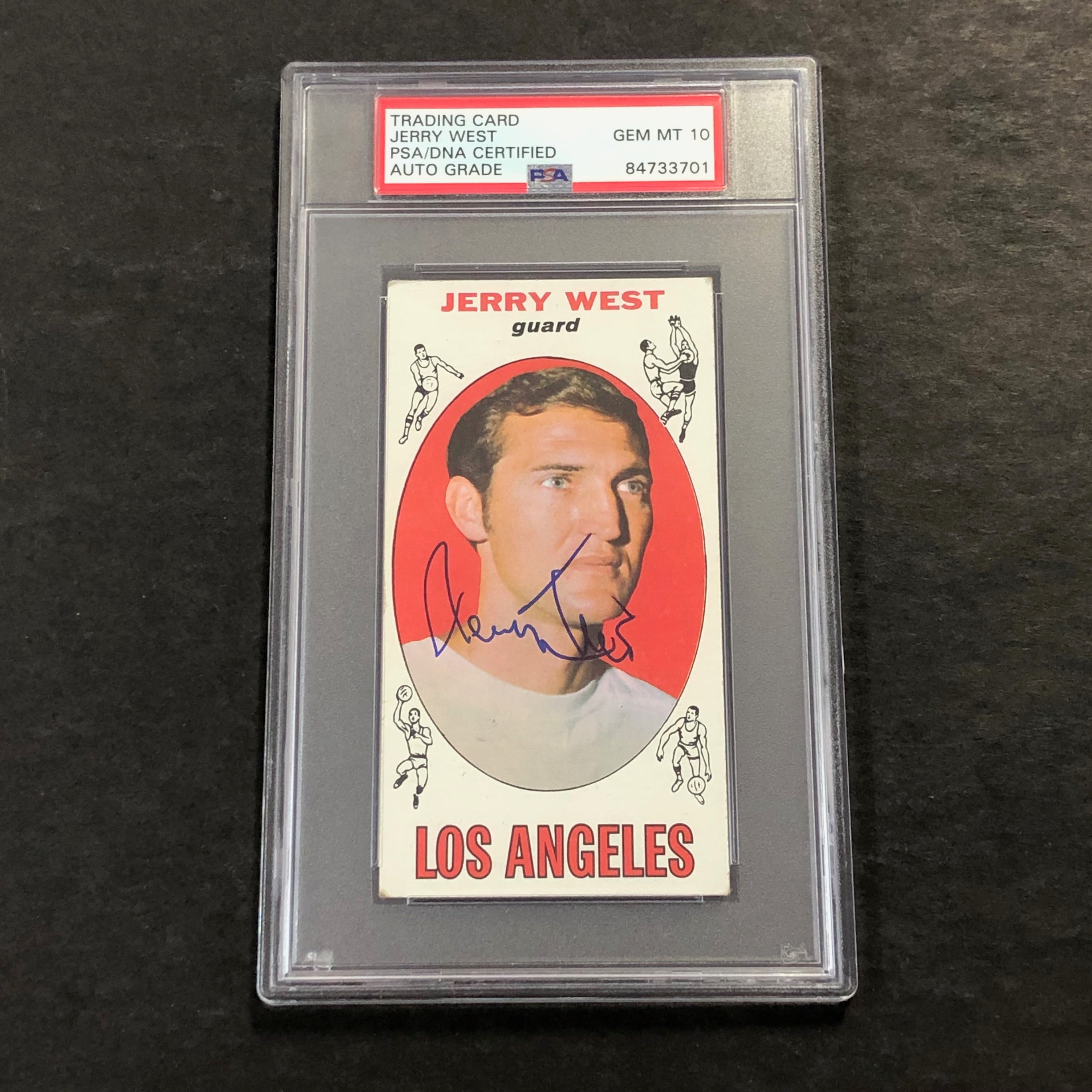 1969-70 Topps #90 Jerry West Signed Card Auto Grade 10 PSA Slabbed Lakers - Sports Collectibles, Sports Memorabilia, Sports Fan Shop, Sports Gifts