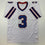 Autographed/Signed Damar Hamlin Buffalo White Football Jersey Beckett BAS COA