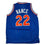 Autographed/Signed Larry Nance Cleveland Blue Basketball Jersey JSA COA