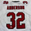 Autographed/Signed Jamal Anderson Atlanta White Football Jersey JSA COA