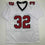 Autographed/Signed Jamal Anderson Atlanta White Football Jersey JSA COA