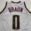 Autographed/Signed Christian Braun Denver White Basketball Jersey Beckett BAS COA