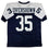 Autographed/Signed DeMarvion Overshown Dallas Thanksgiving Day Football Jersey JSA COA