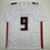 Autographed/Signed Michael Penix Jr. Atlanta White Football Jersey Beckett BAS COA