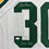 Autographed/Signed Chuck Mercein Ice Bowl Green Bay White Football Jersey JSA COA