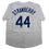 Autographed/Signed Darryl Strawberry Los Angeles LA White Baseball Jersey JSA COA