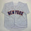 Autographed/Signed Mark Vientos New York Pinstripe Baseball Jersey Beckett BAS COA