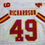 Autographed/Signed Tony Richardson Kansas City White Football Jersey JSA COA