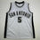 Autographed/Signed Robert Horry San Antonio White Basketball Jersey Beckett BAS COA