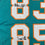 Autographed/Signed Marks Brothers Mark Clayton & Mark Duper Miami Teal Football Jersey JSA COA