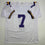 Autographed/Signed Patrick Peterson LSU White College Football Jersey JSA COA
