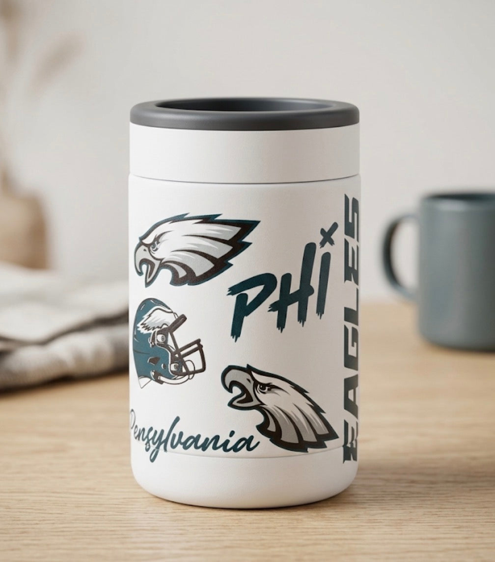 Philadelphia Eagles Powder Native Coat Coolie - Sports Gifts, Sports Memorabilia, Sports Collectibles, Fan Shop
