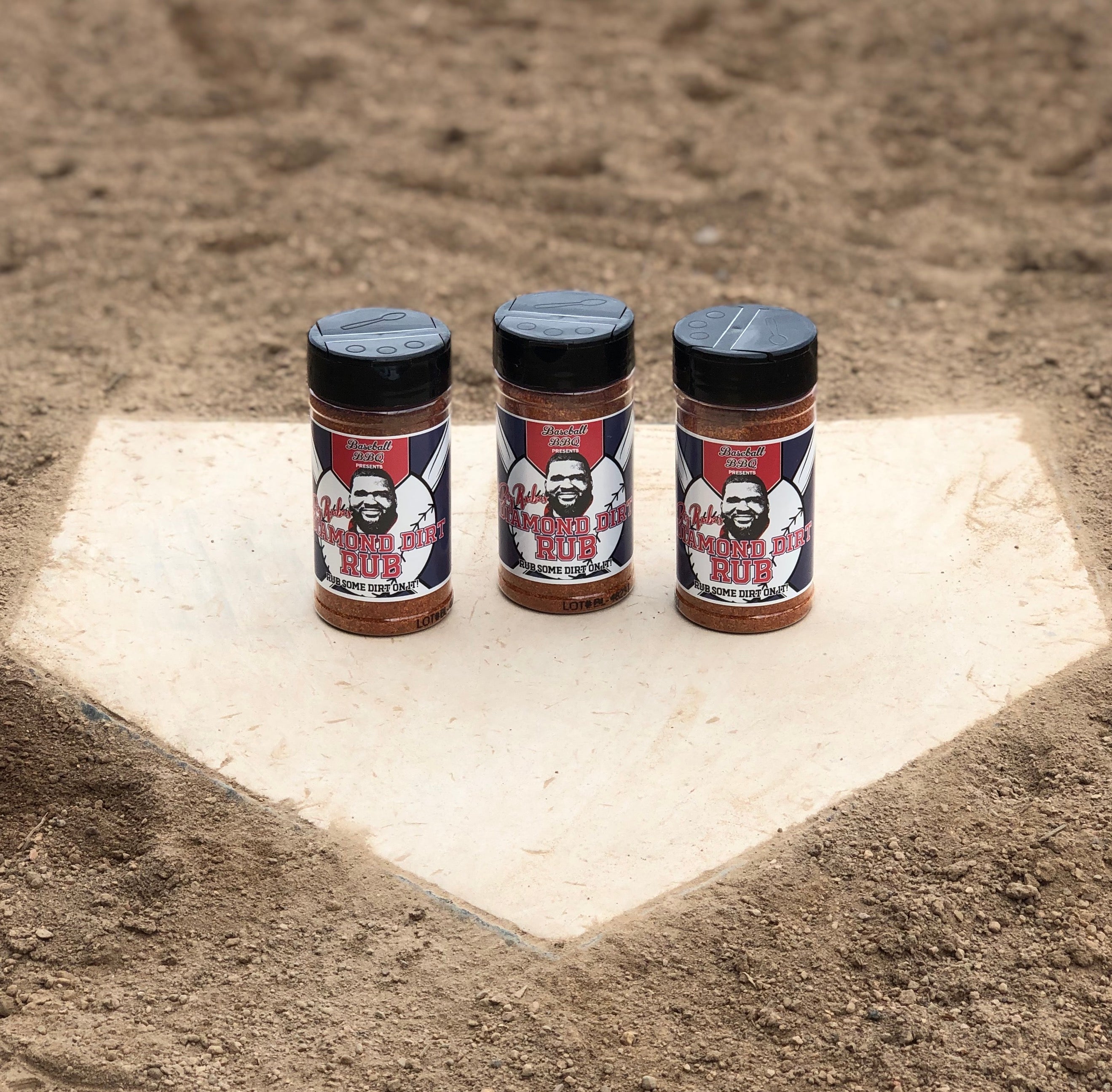 Chef Big Rube's "Diamond Dirt" Rub - Sports Collectibles, Sports Memorabilia, Sports Fan Shop, Sports Gifts