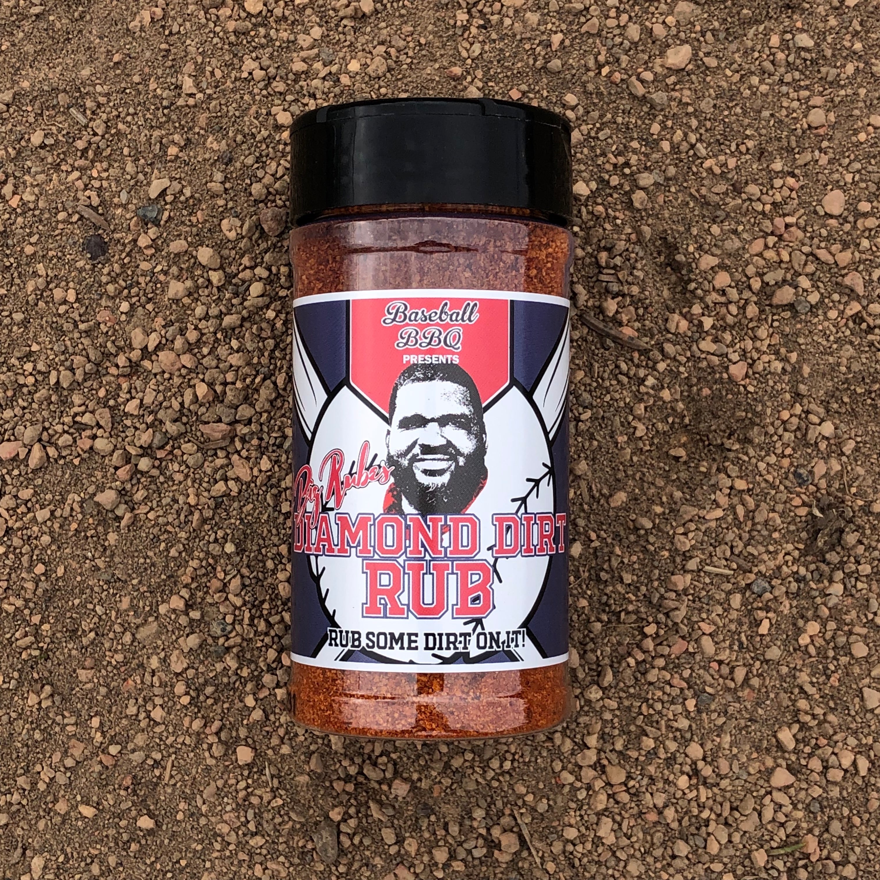 Chef Big Rube's "Diamond Dirt" Rub - Sports Collectibles, Sports Memorabilia, Sports Fan Shop, Sports Gifts