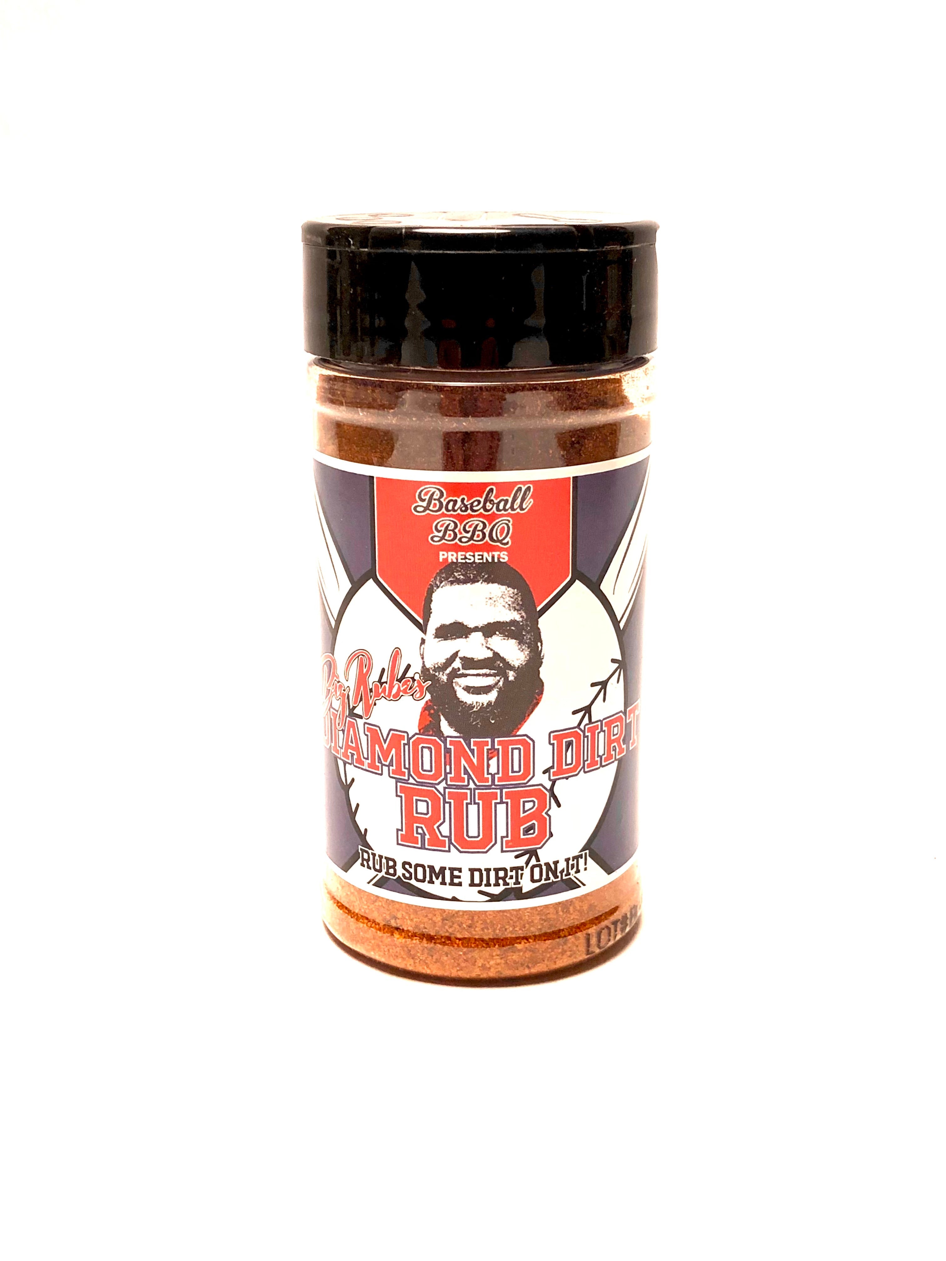 Chef Big Rube's "Diamond Dirt" Rub - Sports Collectibles, Sports Memorabilia, Sports Fan Shop, Sports Gifts