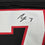 Autographed/Signed Bijan Robinson Atlanta Retro Black Football Jersey Beckett BAS COA