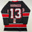 Autographed/Signed Ari Lehman Jason Voorhees Friday The 13th Black Movie Jersey JSA COA
