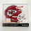 Autographed/Signed Joe Montana Kansas City Chiefs Red Mini Football Helmet Fanatics COA