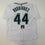 Autographed/Signed Julio Rodriguez Seattle White Baseball Jersey JSA COA