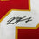 Autographed/Signed Kareem Hunt #27 Kansas City Red Football Jersey PSA/DNA COA