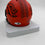 Autographed/Signed RJ R.J. Harvey Denver Broncos Speed Rave Collection Mini Football Helmet JSA COA