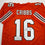 Autographed/Signed Josh Cribbs Cleveland Football Orange Jersey JSA COA