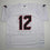 Autographed/Signed Nico Collins Houston White Football Jersey JSA COA