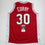Autographed/Signed Stephen Steph Curry Davidson Wildcats Red College Basketball Jersey JSA COA