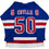 Autographed/Signed Will Cuylle New York Blue Hockey Jersey JSA COA