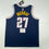Autographed/Signed Jamal Murray Denver Nuggets Dark Blue Authentic Basketball Jersey Fanatics COA