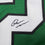 Autographed/Signed Quinyon Mitchell Philadelphia Kelly Green Football Jersey JSA COA