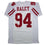 Autographed/Signed Charles Haley San Francisco White Football Jersey JSA COA