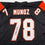 Autographed/Signed Anthony Munoz Cincinnati Black Football Jersey Beckett BAS COA