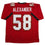Autographed/Signed Kwon Alexander Tampa Bay Red Football Jersey JSA COA