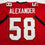 Autographed/Signed Kwon Alexander Tampa Bay Red Football Jersey JSA COA