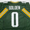 Autographed/Signed Matthew Golden Green Bay Green Football Jersey Beckett BAS COA